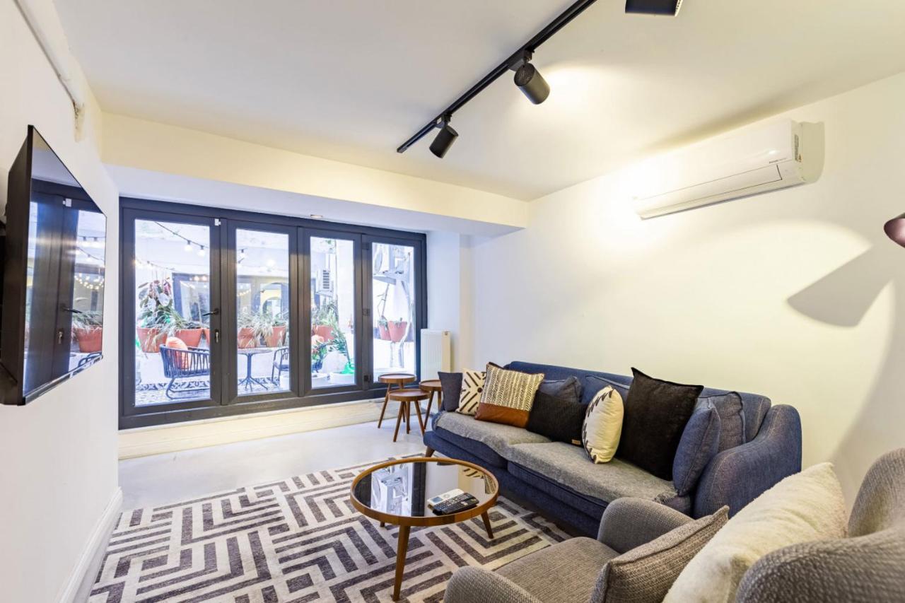 Excellent Flat With Lovely Backyard In Cihangir Istanbul Exterior foto