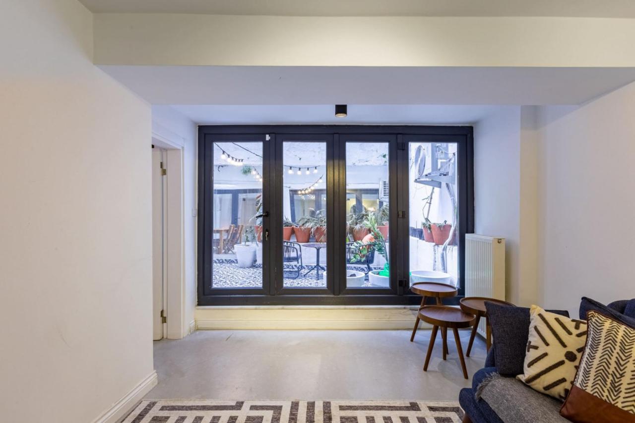 Excellent Flat With Lovely Backyard In Cihangir Istanbul Exterior foto